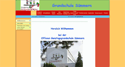 Desktop Screenshot of grundschule-suemmern.de